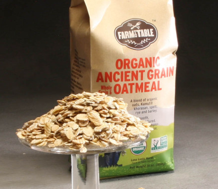 Ancient Grain Oatmeal from Farm to Table